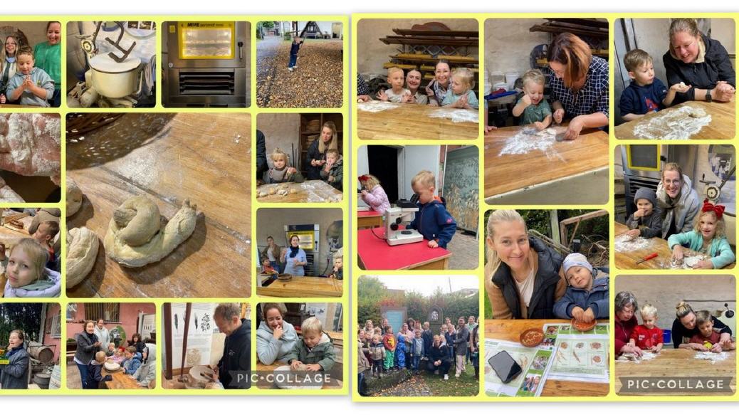 15 Familien waren beim Backen dabei